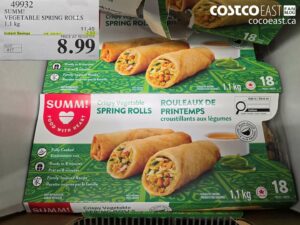 SUMM! VEGETABLE SPRING ROLLS 1.1 KG