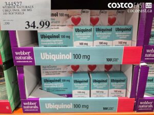 WEBBER NATURALS UBIQUINOL 100 MG 100 SOFTGELS