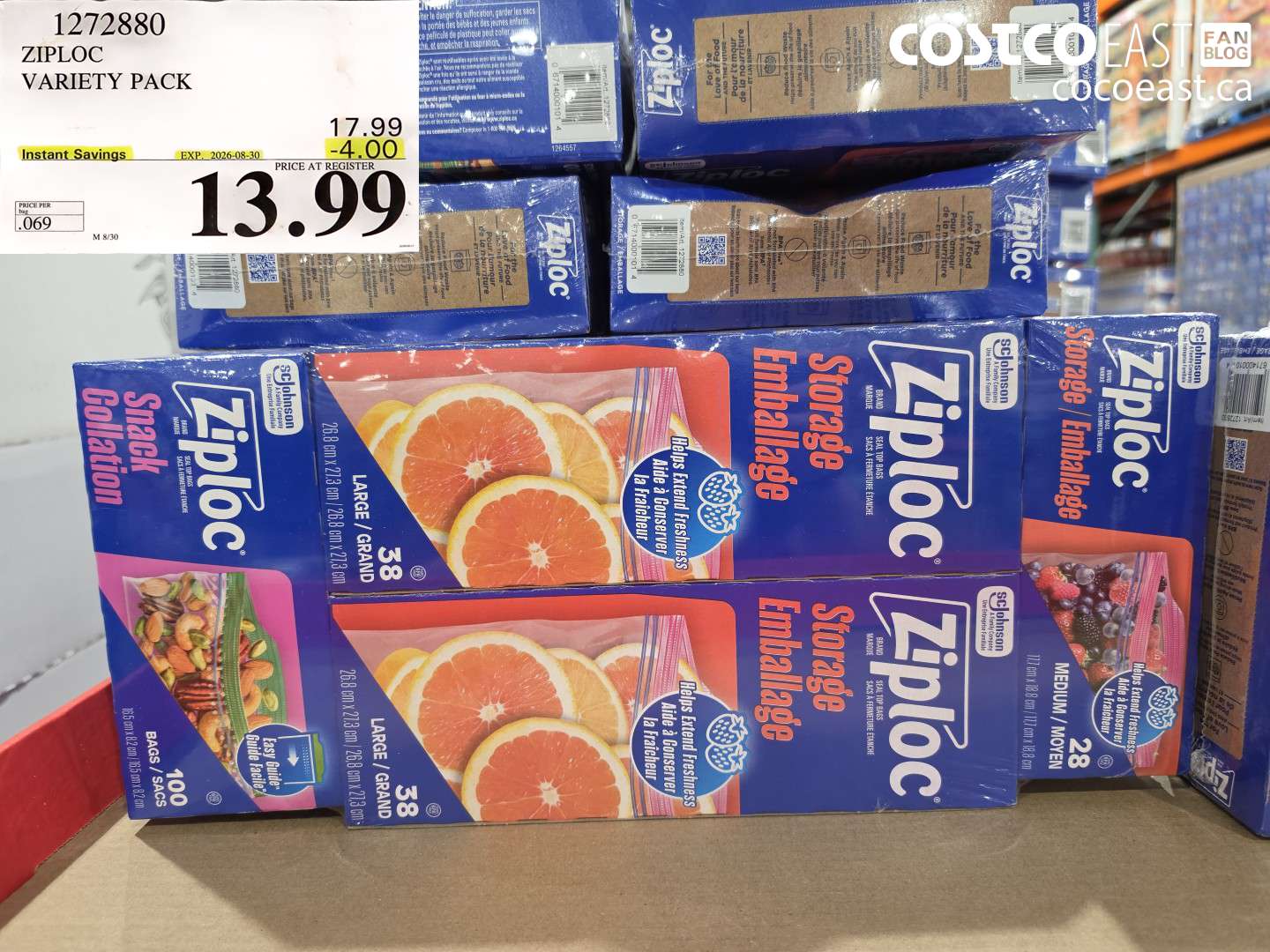 ZIPLOC VARIETY PACK