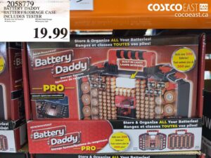 BATTERY DADDY BATTERY STORAGE CASE INCLUDES TESTER