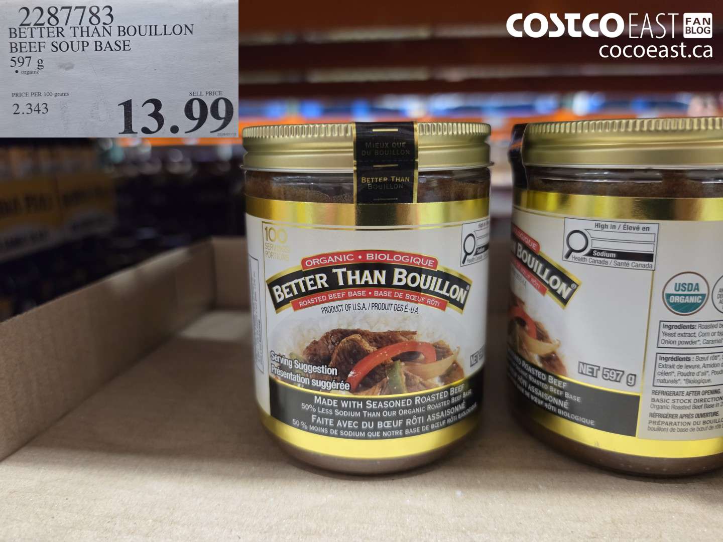 BETTER THAN BOUILLON BEEF SOUP BASE 597 G