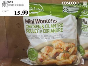 BIBIGO MINI CHICKEN WONTONS 1.36 KG