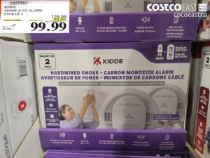 KIDDE SMOKE & CO ALARM PACK OF 2