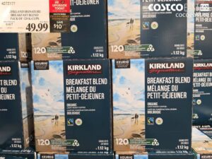 KIRKLAND SIGNATURE BREAKFAST BLEND PACK OF 120 K-CUPS