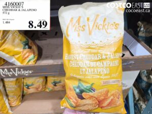 MISS VICKIE'S CHEDDAR & JALAPENO 572 G