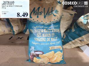 MISS VICKIE'S SALT & MALT VINEGAR 572 G
