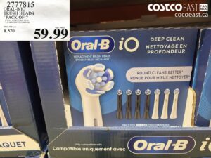ORAL-B IO BRUSH HEADS PACK OF 7