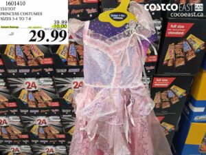 TEETOT PRINCESS COSTUMES SIZES 3-4 TO 7-8