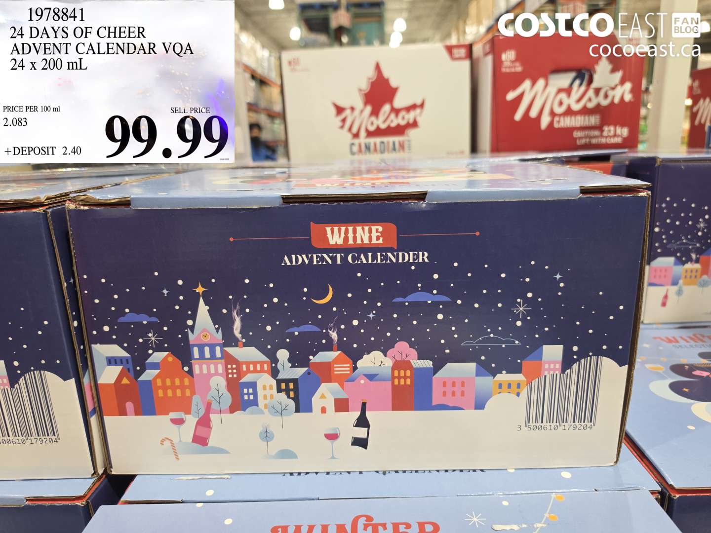 24 DAYS OF CHEER ADVENT CALENDAR VQA 24 X 200 ML