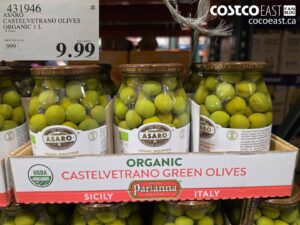 ASARO CASTELVETRANO OLIVES ORGANIC 1 L