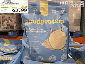 2003251 GOOD PROTEIN PLANT BASED PROTEIN 2 KG ($16.00 INSTANT SAVINGS EXPIRES ON 2026-10-25) $63.99