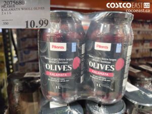 PILAROS KALAMATA WHOLE OLIVES 2 X 1 L