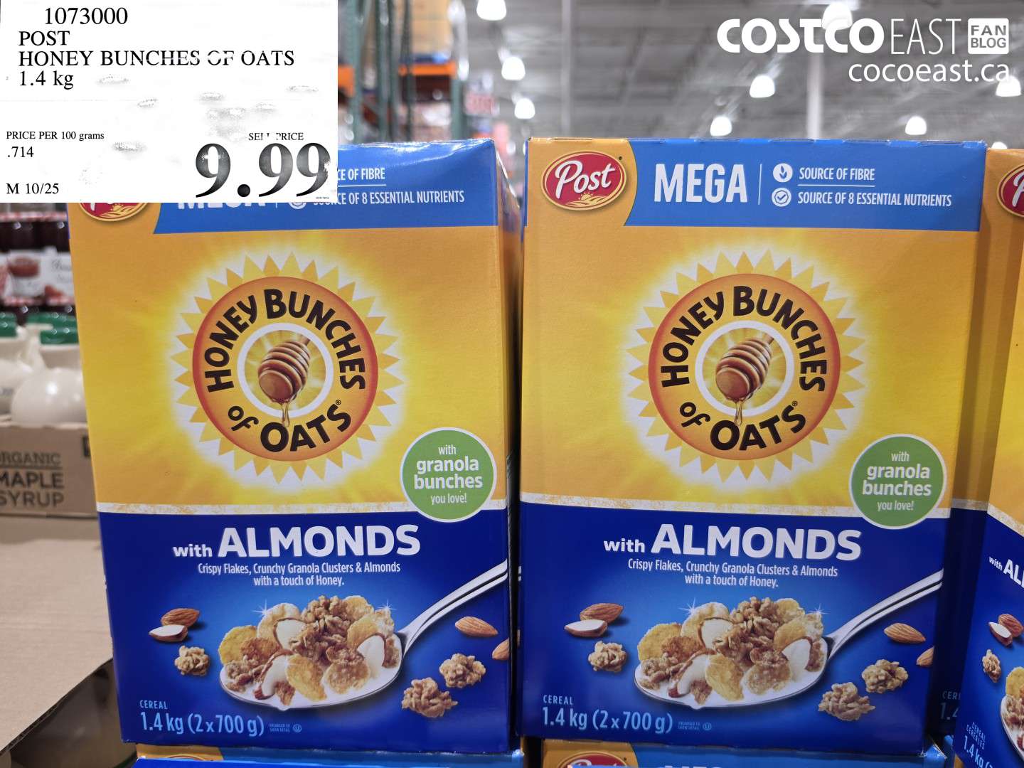 POST HONEY BUNCHES OF OATS 1.4 KG