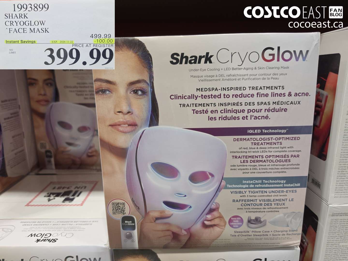 SHARK CRYOGLOW FACE MASK