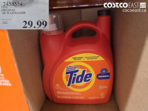 2458554 TIDE ORIGINAL 146 WASHLOADS $29.99