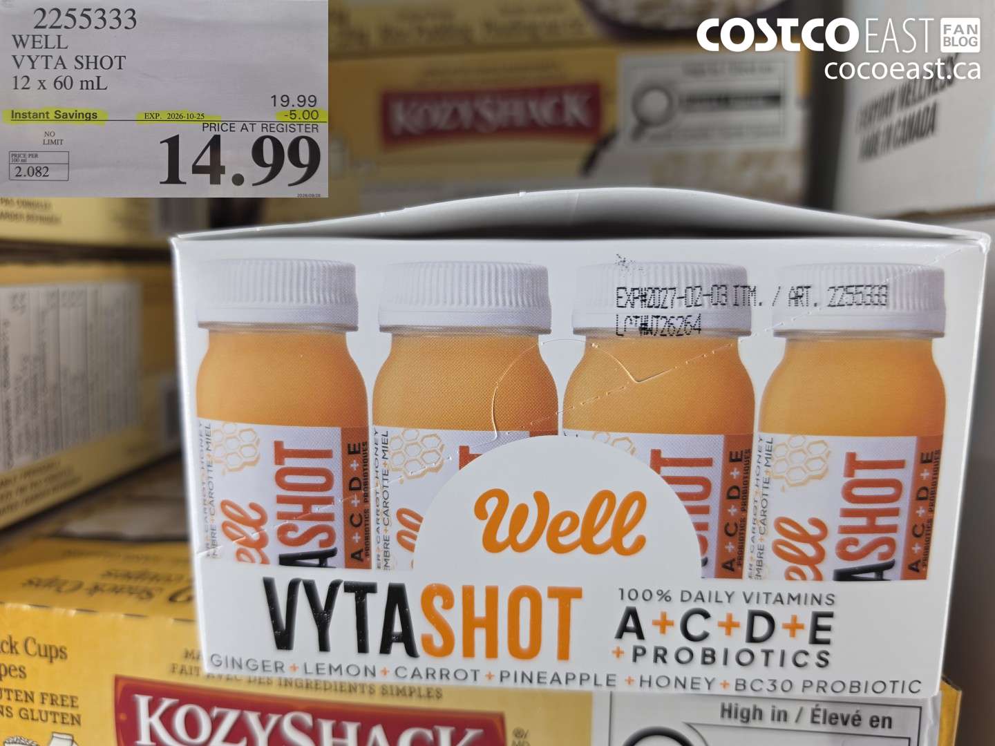 WELL VYTA SHOT 12 X 60 ML