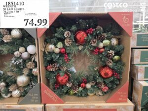 WREATH 50 LED LIGHTS 76.2 CM / 30"